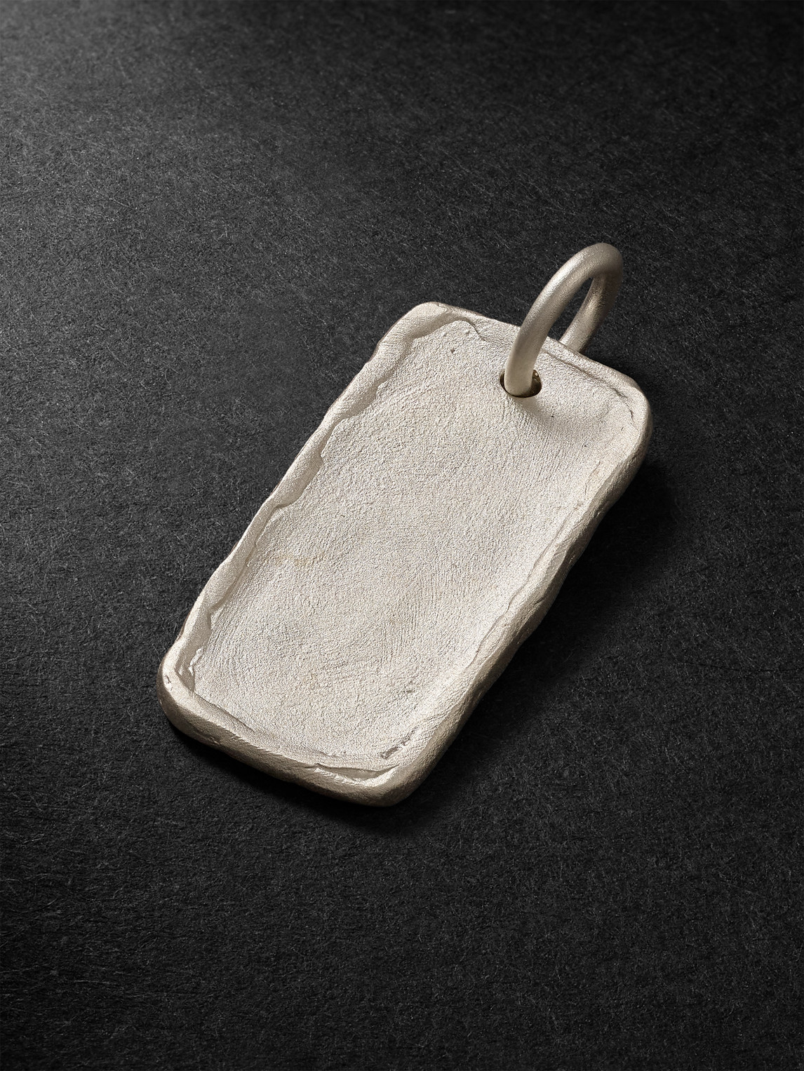Jacquie Aiche Textured Sterling Silver Pendant