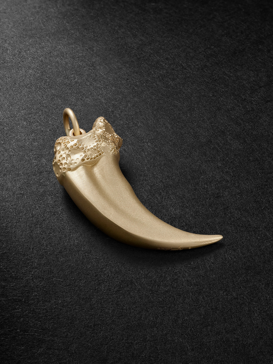 Jacquie Aiche Claw 14-karat Gold Pendant
