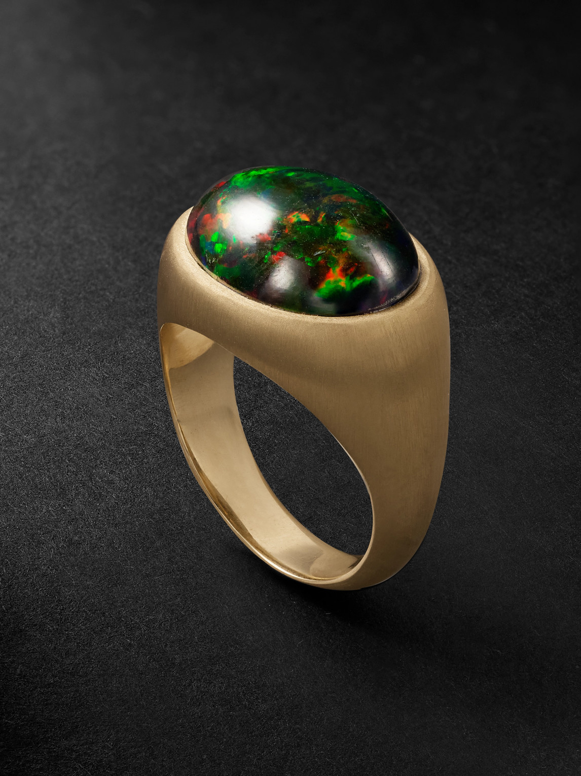 Jacquie Aiche 14-karat Gold Opal Ring