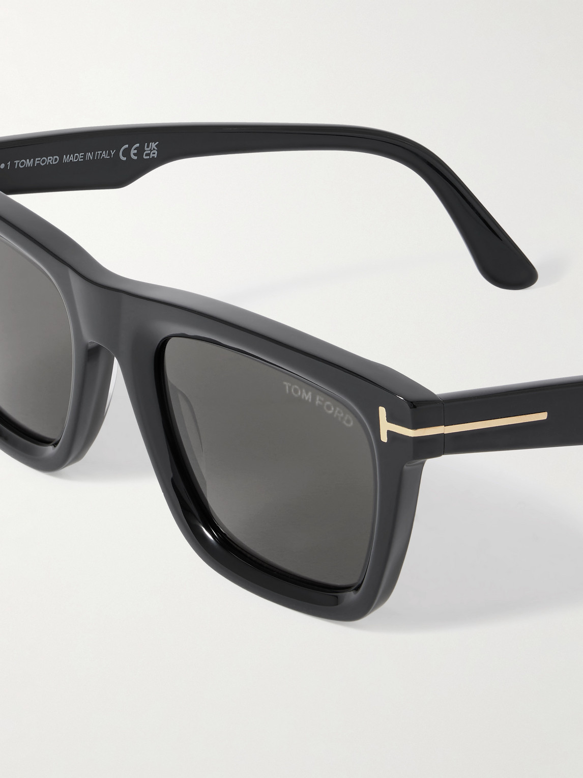 Tom Ford Lelio Square-frame Acetate Sunglasses In Black