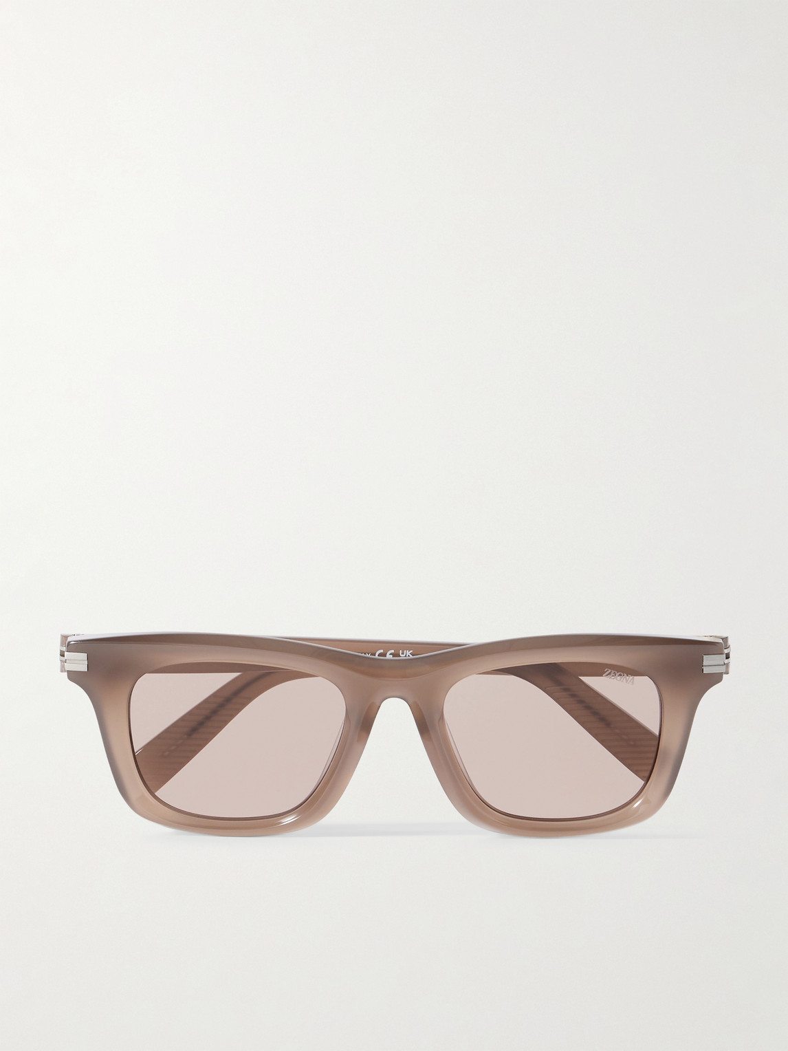 Zegna Square-Frame Acetate Sunglasses - Men