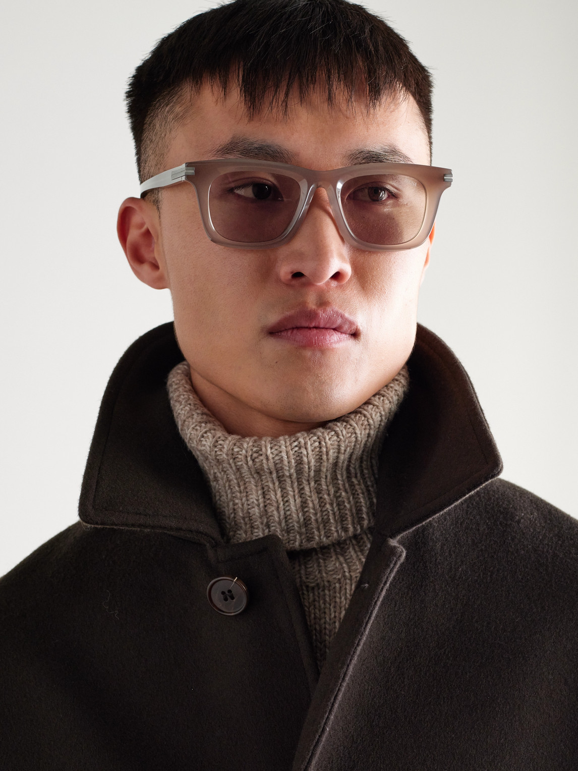 Square-Frame Acetate Sunglasses — 2