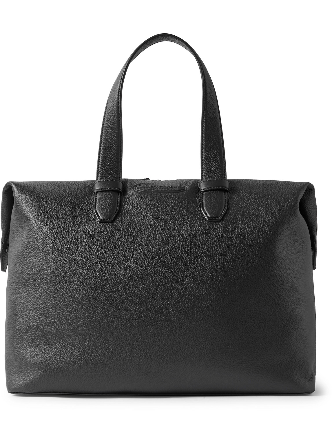 Brioni Full-Grain Leather Weekend Bag - Men