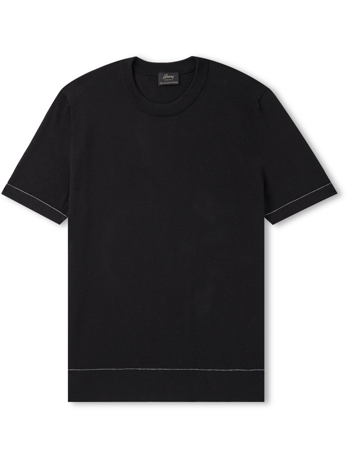 Sea Island Cotton-Piqué T-Shirt