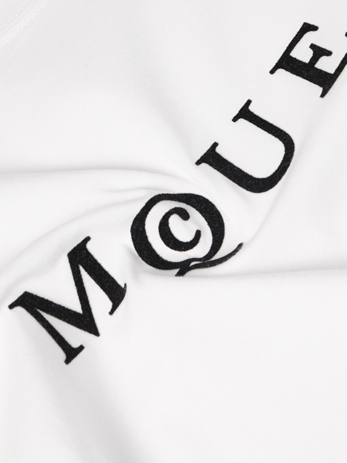 Logo-Flocked Cotton-Jersey T-Shirt