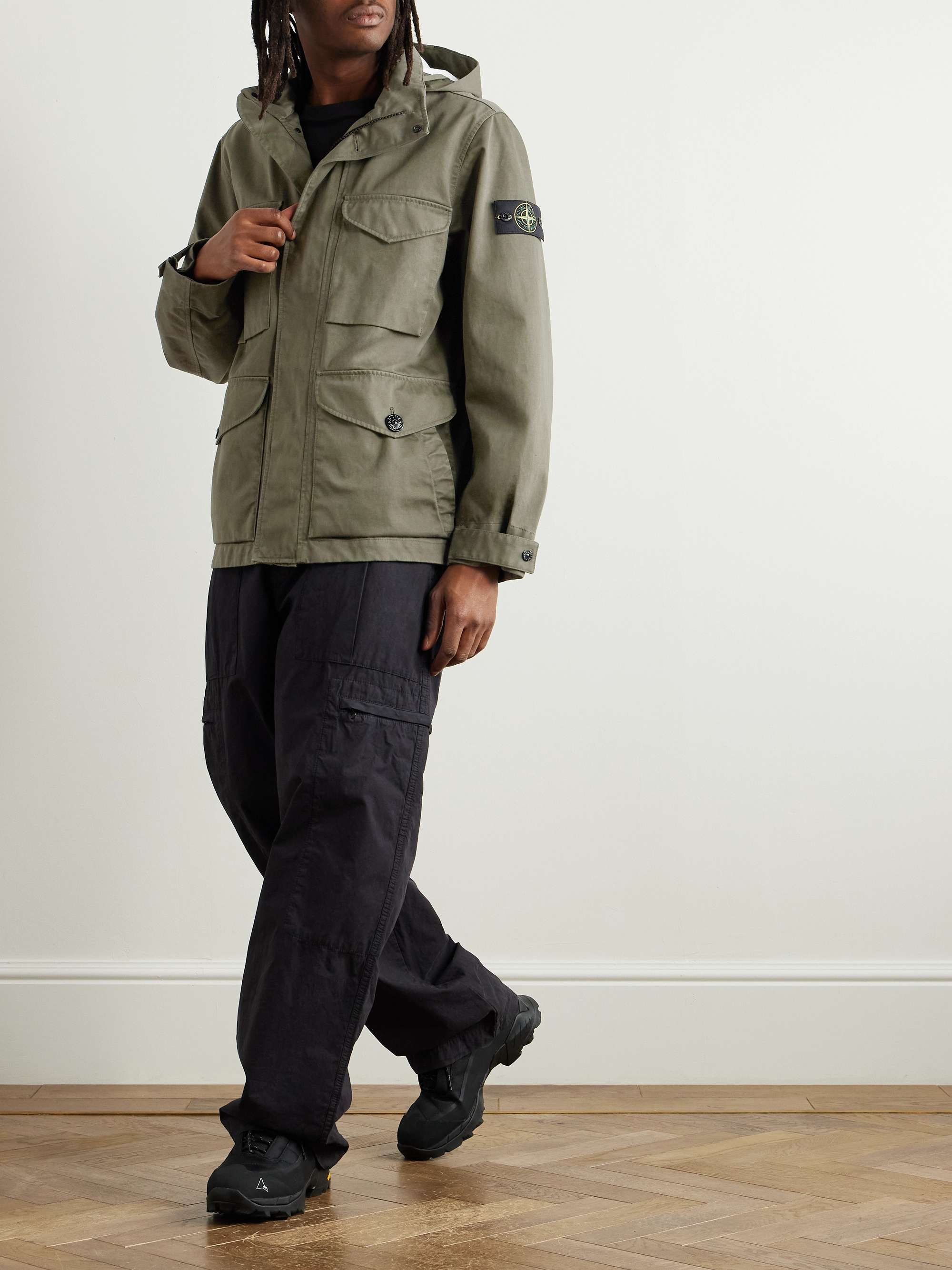 POLO RALPH LAUREN Polo Country Corduroy and Leather-Trimmed