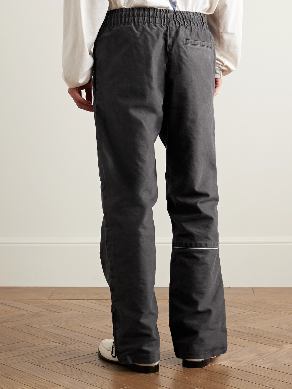 Enfants Riches Deprimes Straight-leg Logo-embroidered Panelled Cotton Track Pants
