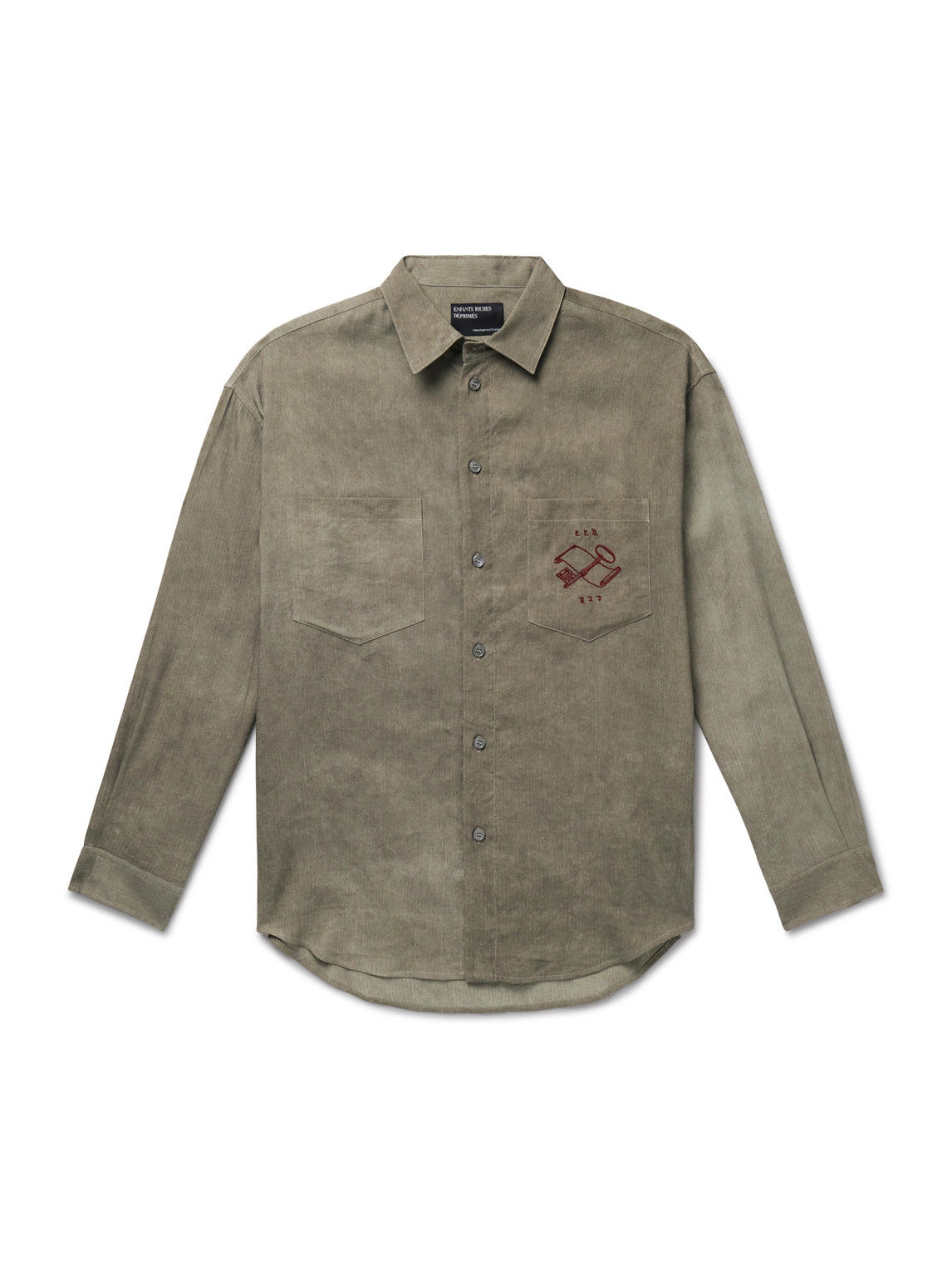 Artist Embroidered Woven Shirt