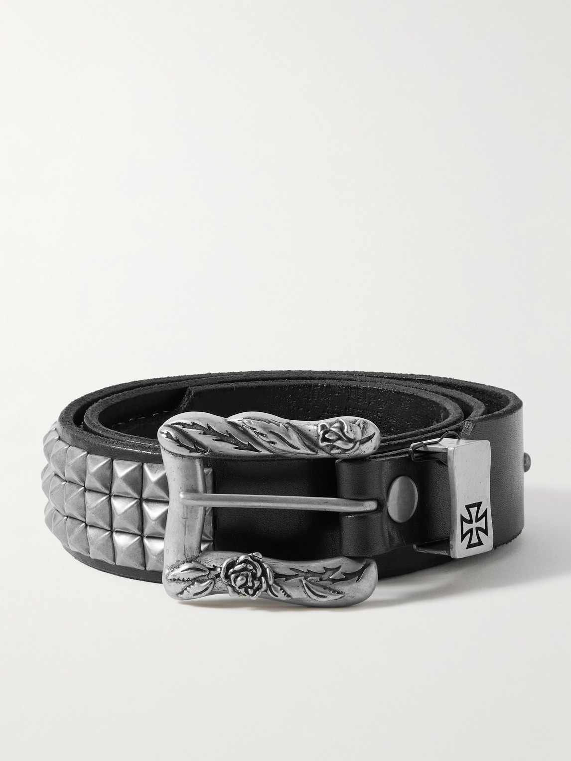 Enfants Riches Déprimés Texas Serenade 3.5cm Embellished Leather Belt - Men