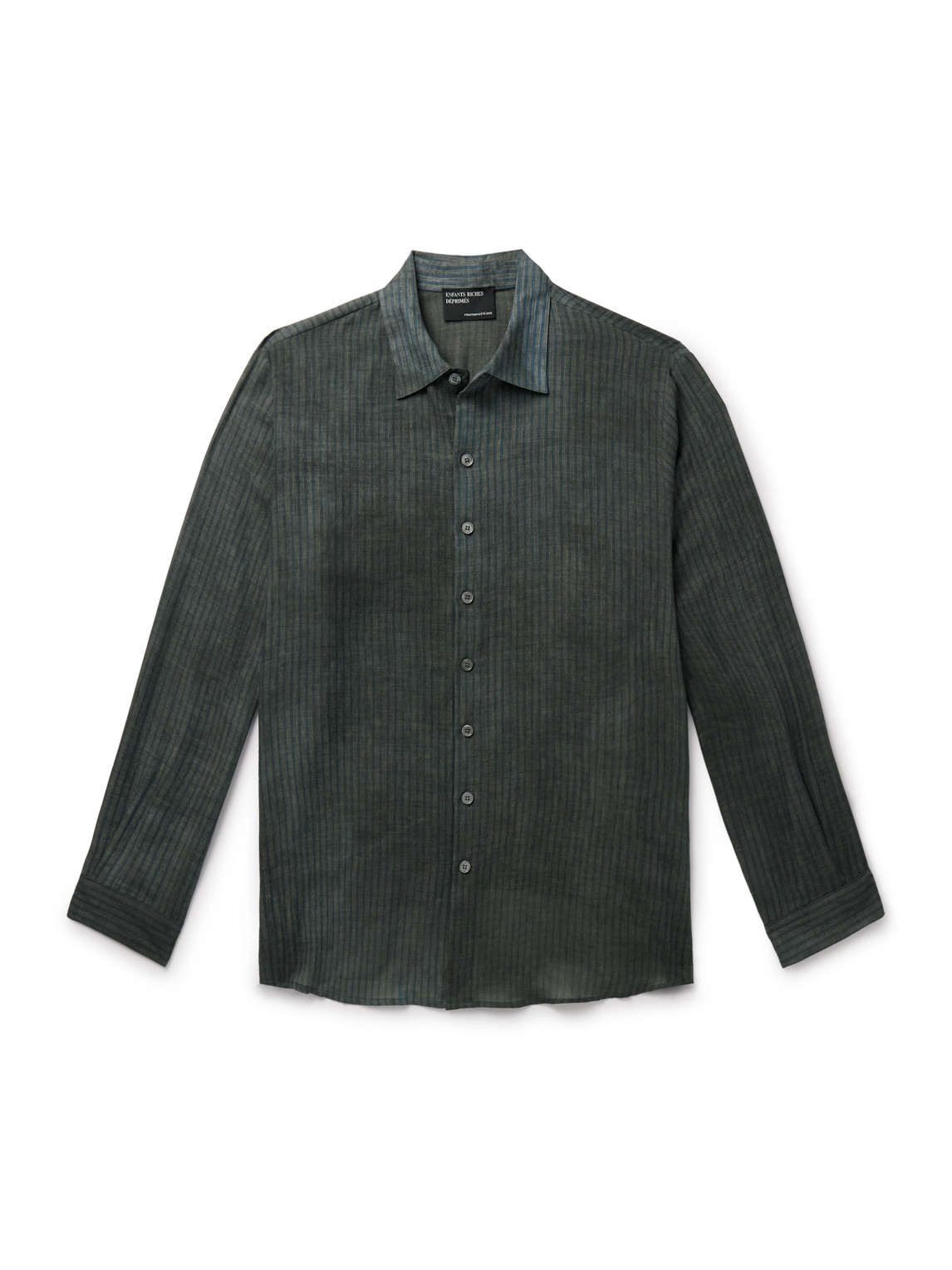 Hamptons Distressed Striped Cotton Shirt