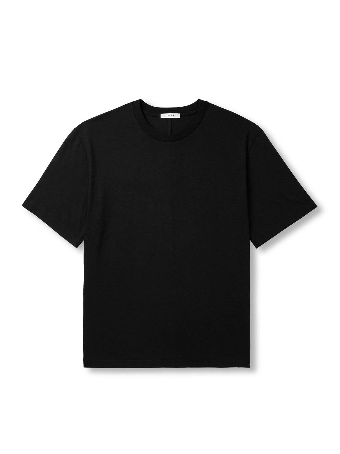 The Row 'supima Cotton Luke T-shirt In Black