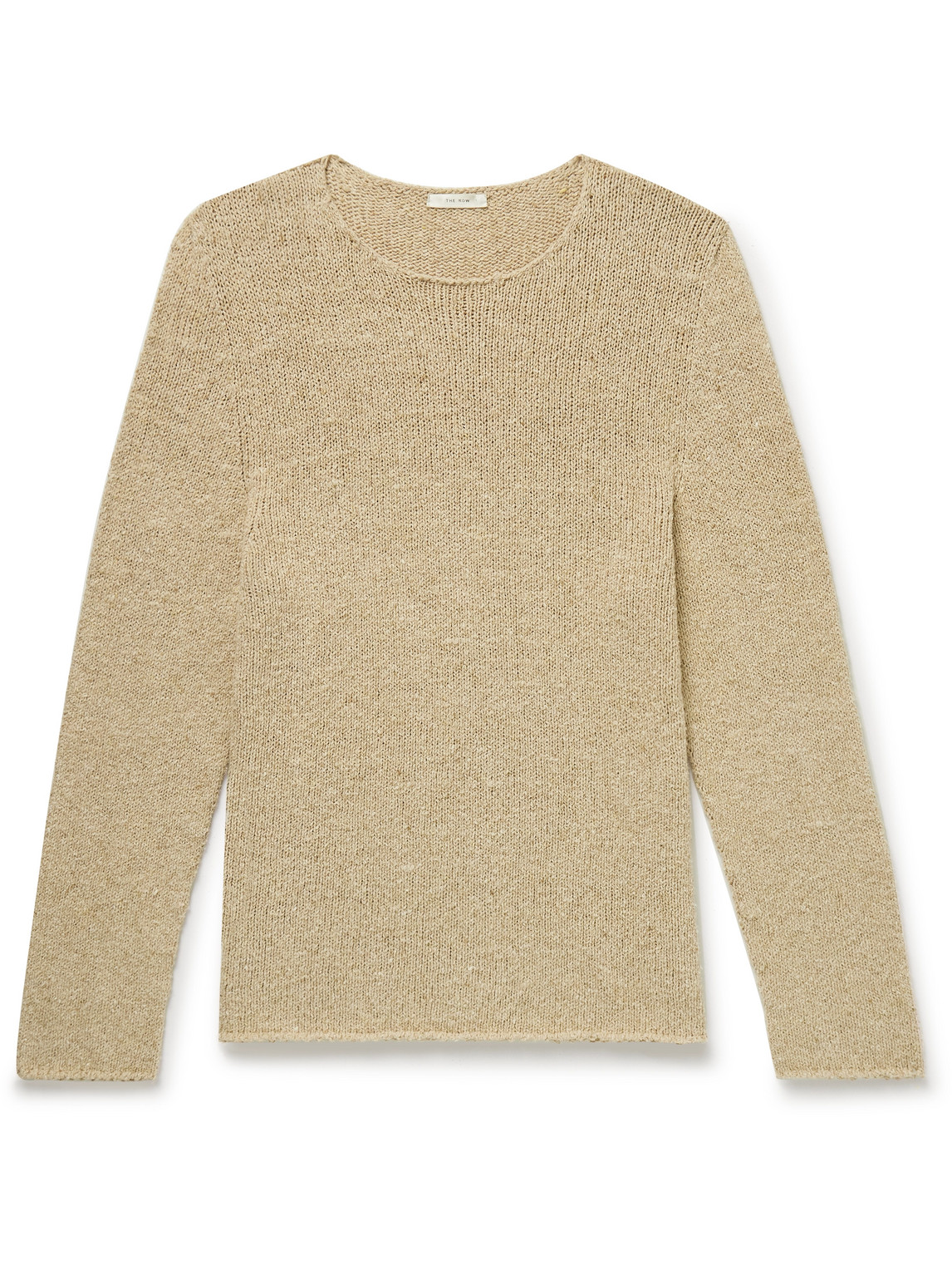 The Row Kalen Knitted Jumper In Neutrals