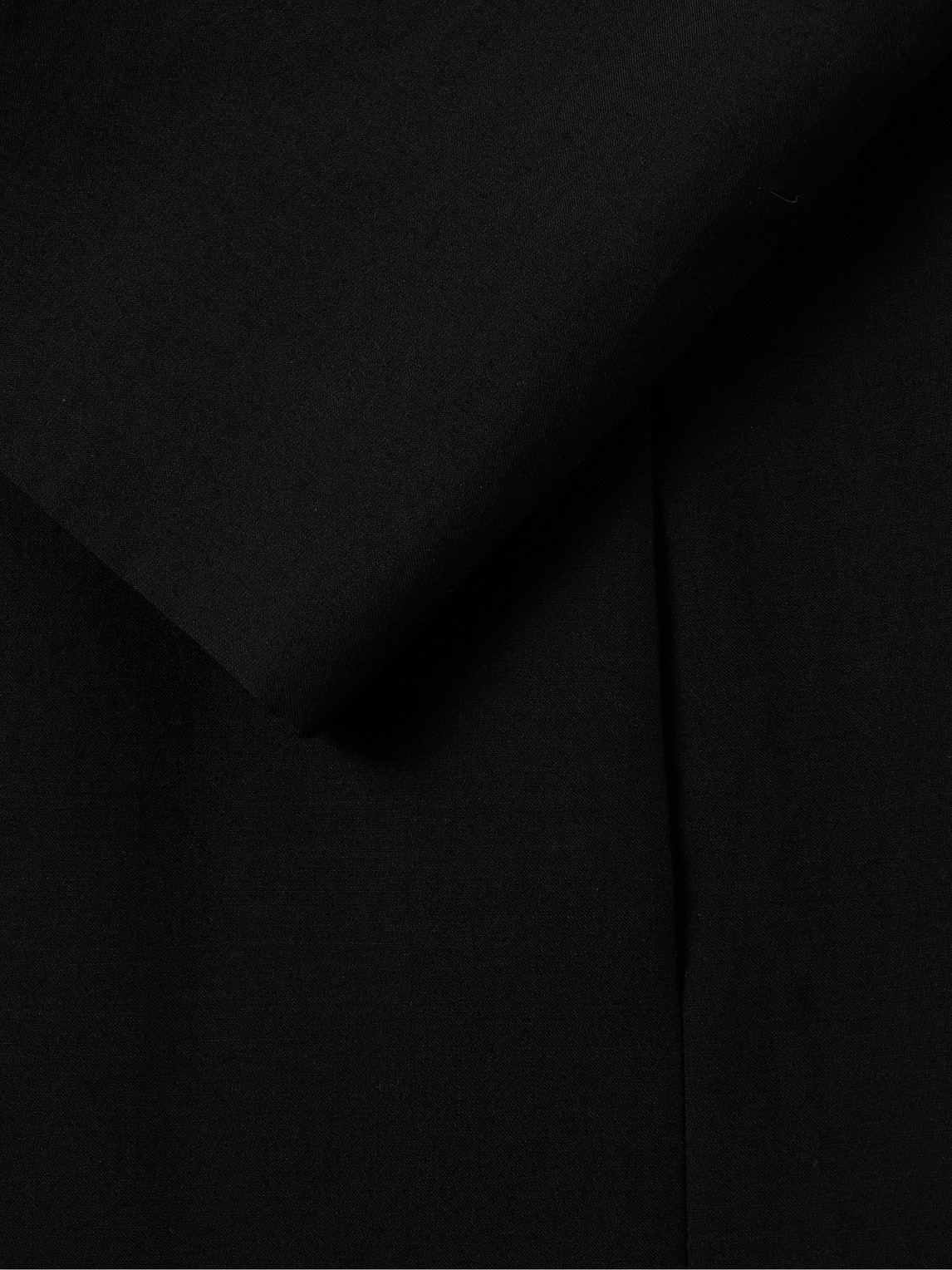 The Row Manuel Shawl-lapel Wool-blend Suit Jacket In Black