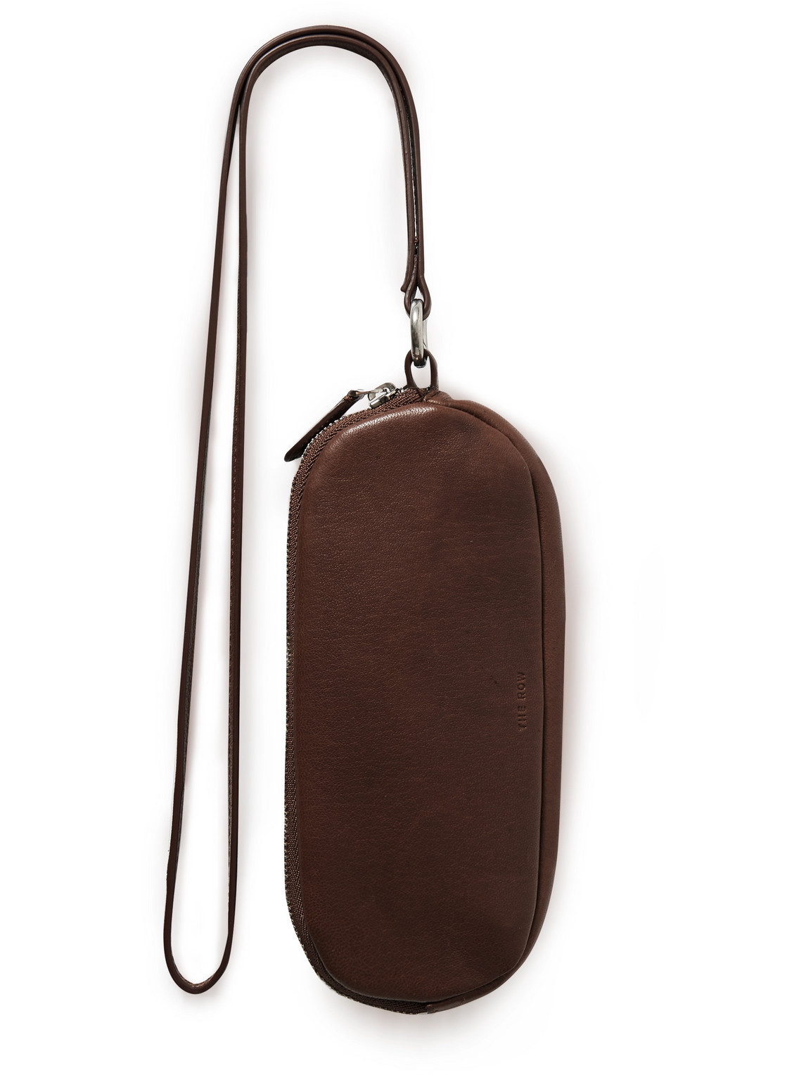 The Row Leather Sunglasses Case