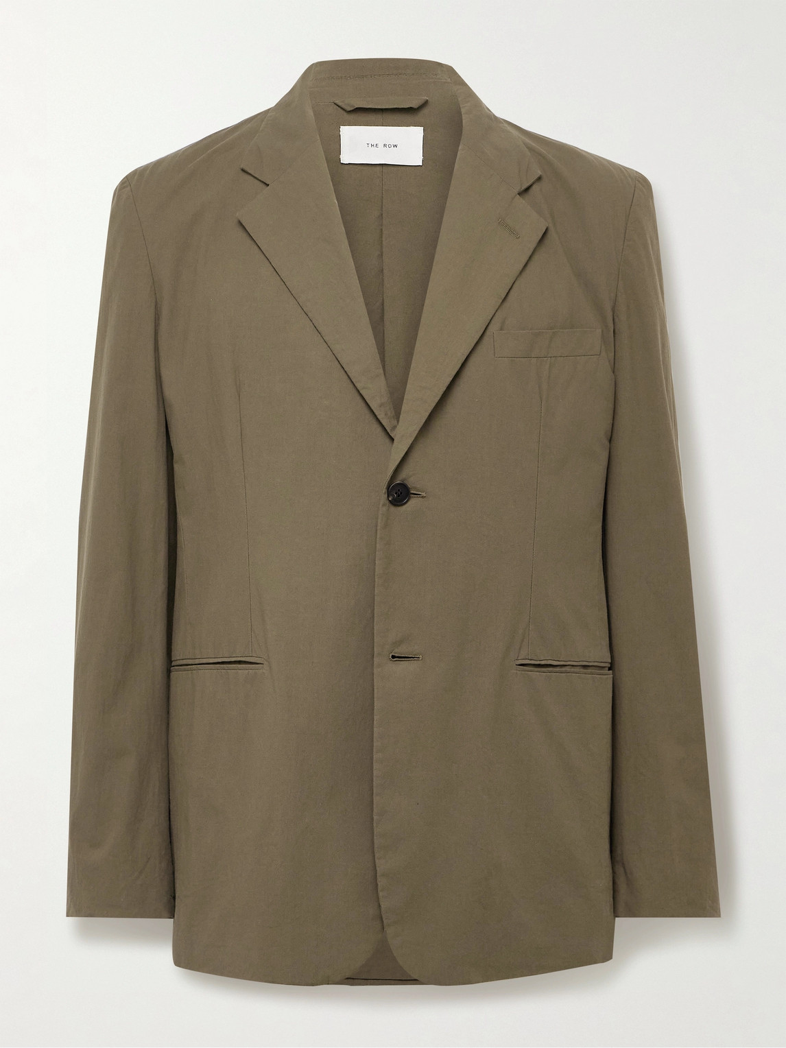 Ritchie Slim-Fit Unstructured Cotton Suit Jacket
