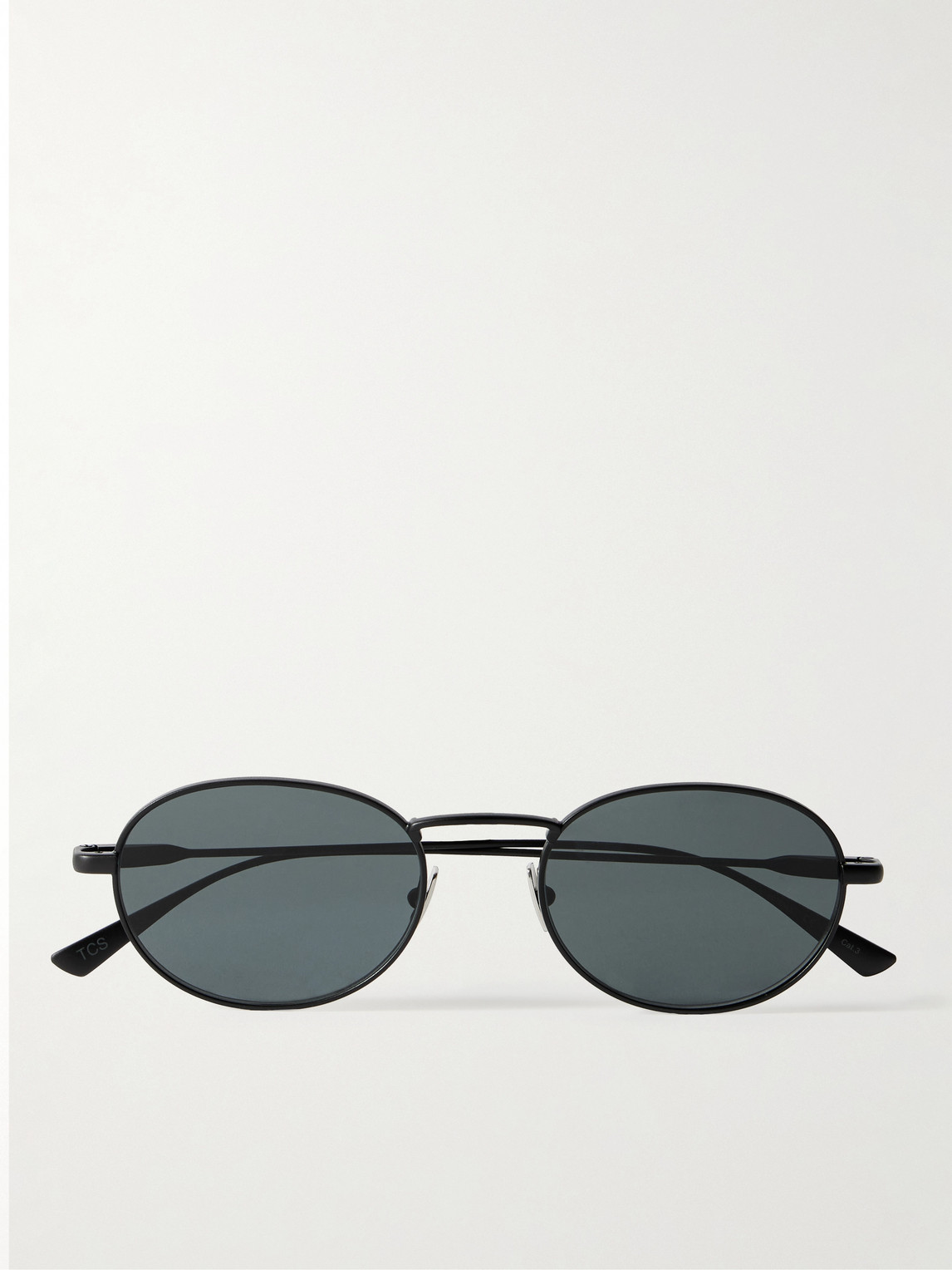 Saint Laurent Round-Frame Metal Sunglasses - Men