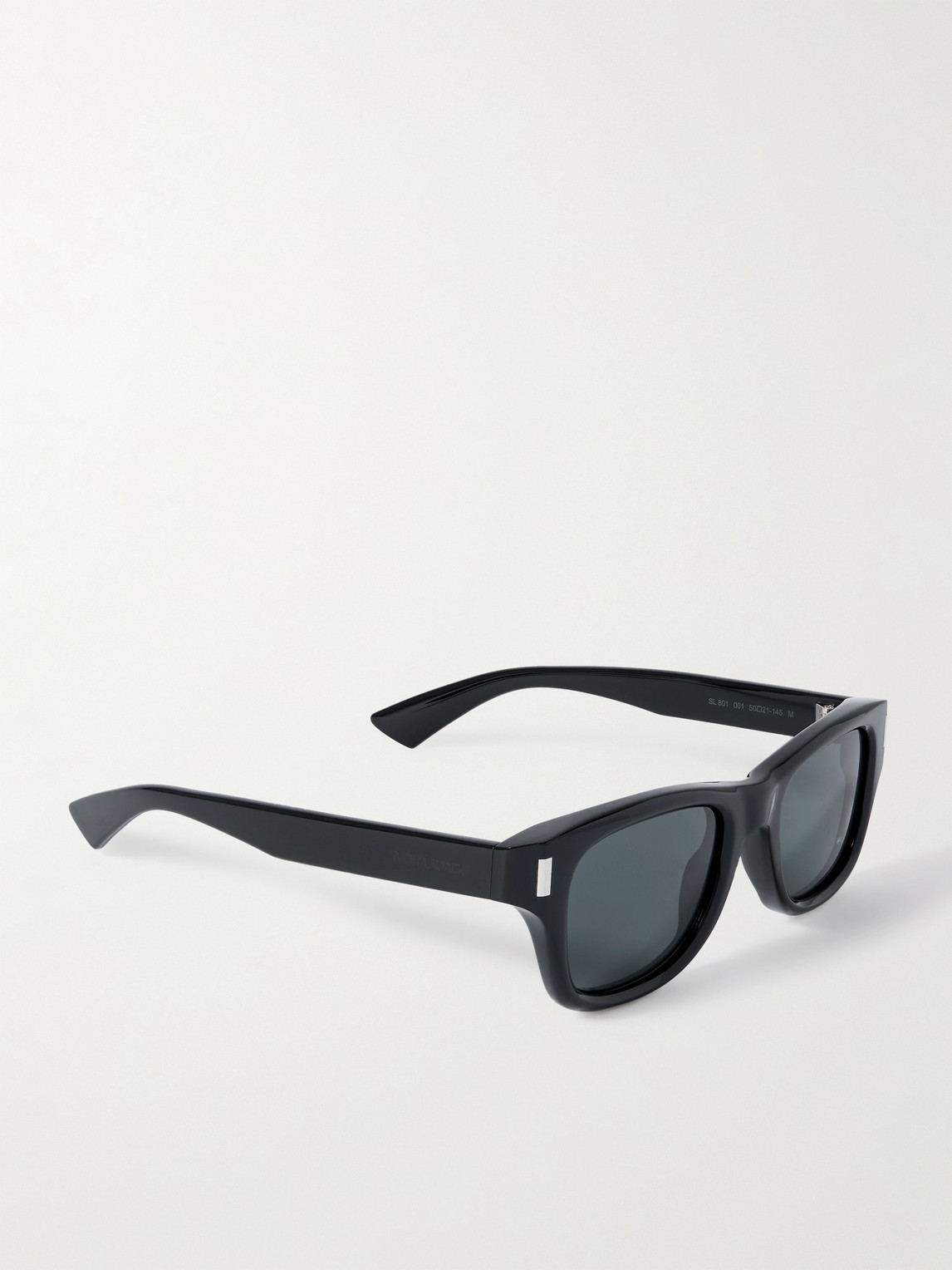 Saint Laurent Square-frame Acetate Sunglasses In Black