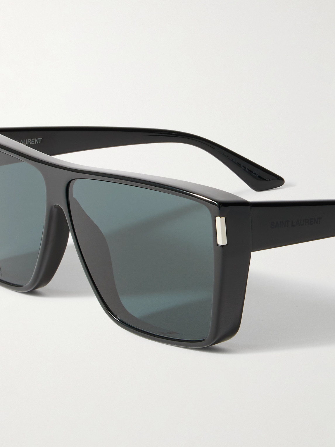 Saint Laurent Square-frame Acetate Sunglasses In Black