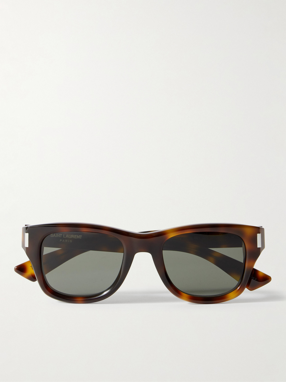 Saint Laurent Square-Frame Tortoiseshell Acetate Sunglasses - Men