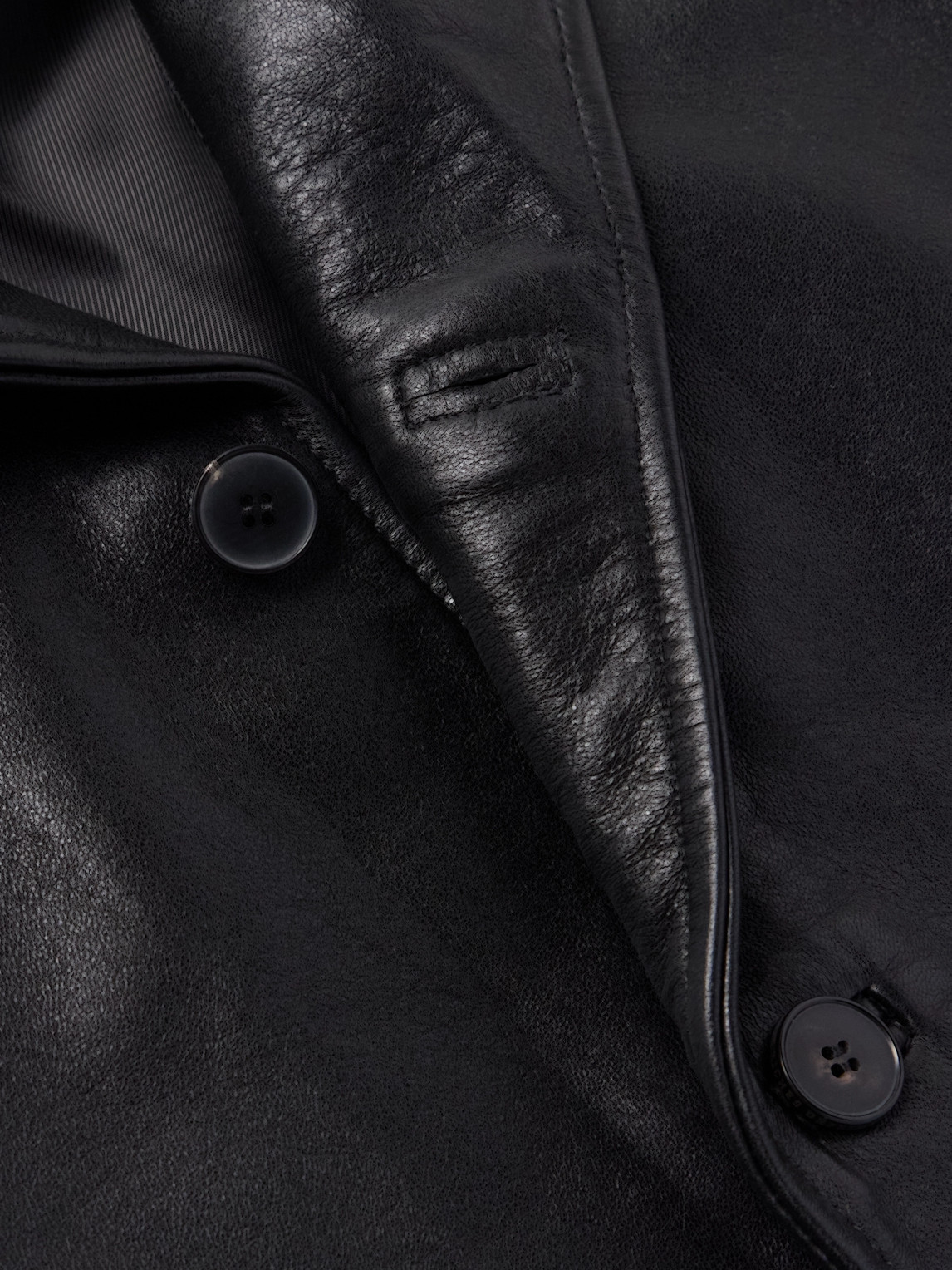 Enfants Riches Deprimes Sunday Drive Logo-print Leather Blazer