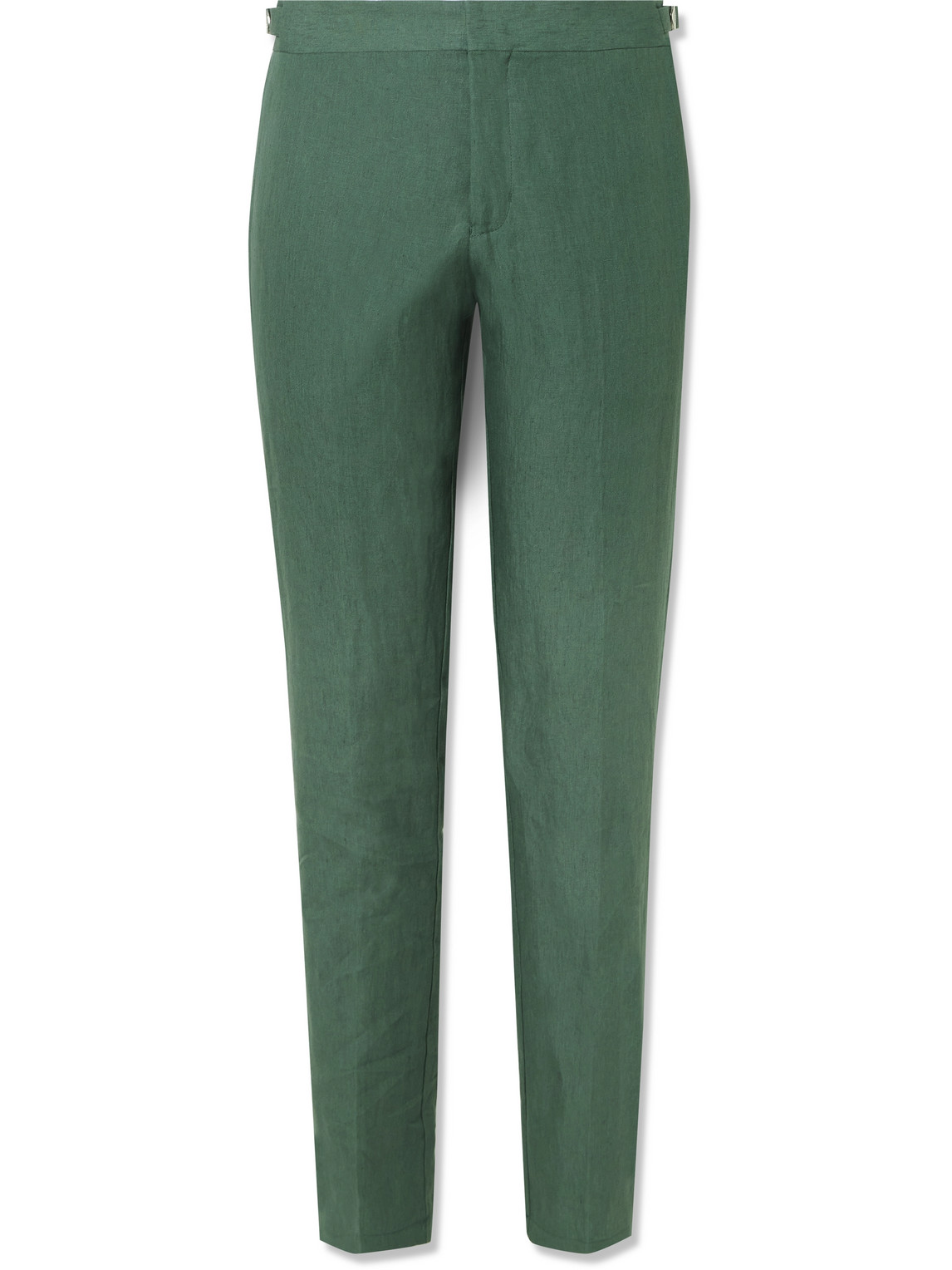 Griffon Tapered Linen Trousers