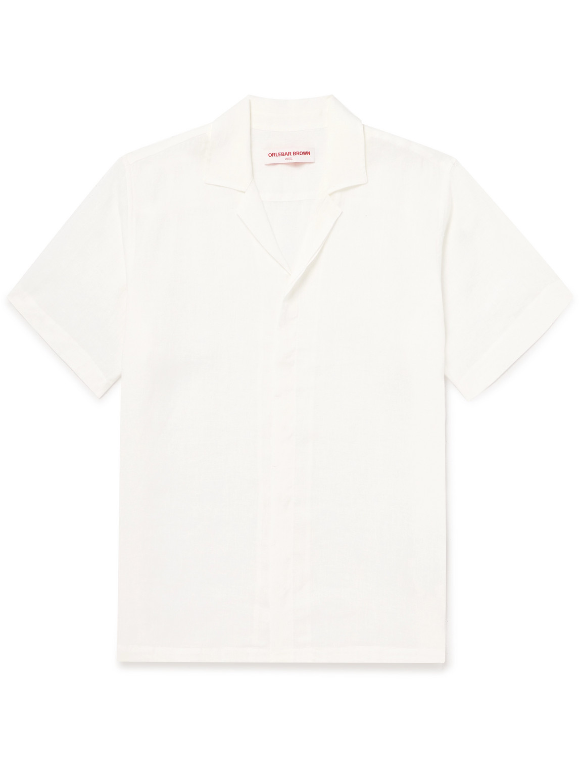Orlebar Brown Maitan Ii Camp-collar Linen Shirt