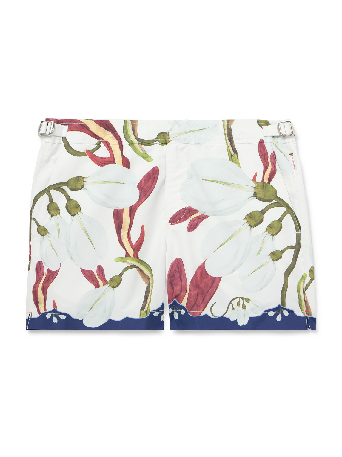 Orlebar Brown Setter Straight-leg Short-length Printed Recycled Swim Shorts