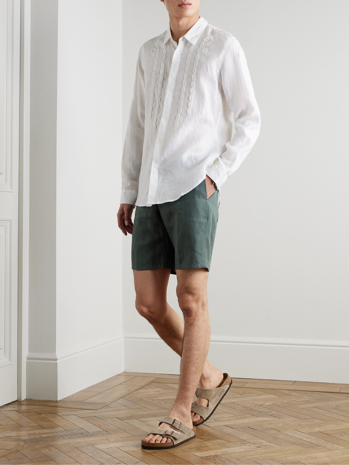 Orlebar Brown Giles Shirt In White