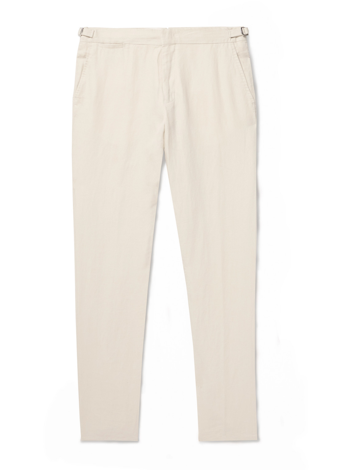 Griffon Tapered Linen Trousers