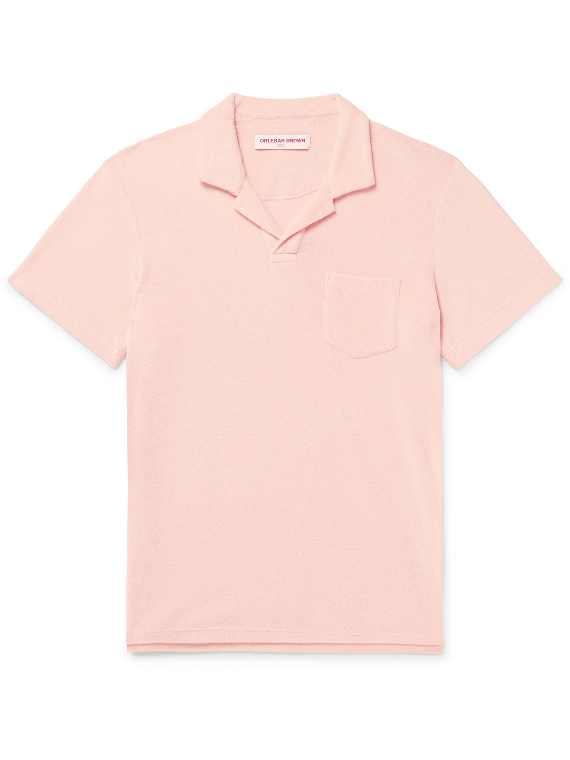 Orlebar Brown Organic Cotton-terry Polo Shirt