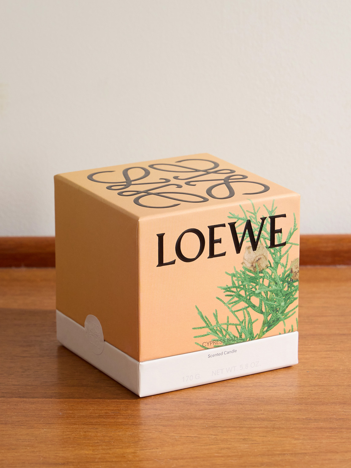 Cypress Balls Small Scented Candle, 170g - Men | LOEWE