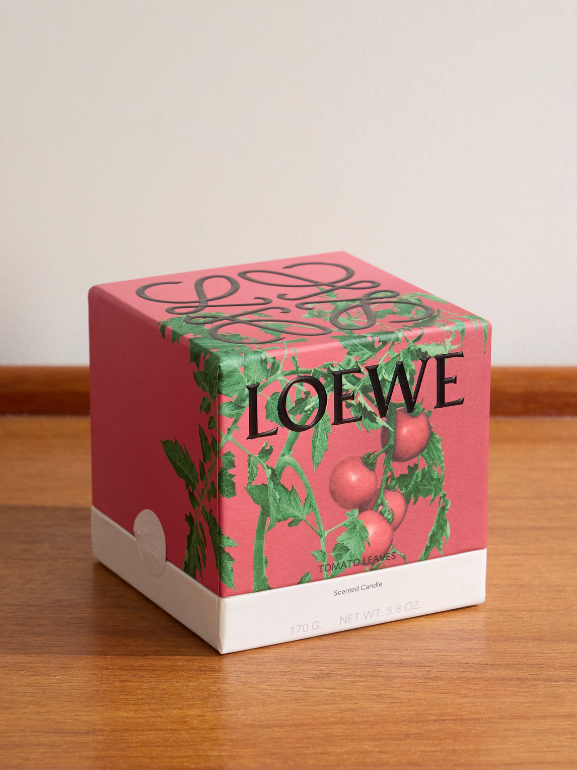  Loewe Perfumes - Tomato Leaves Small Scented Candle, 170g - Men - Red 