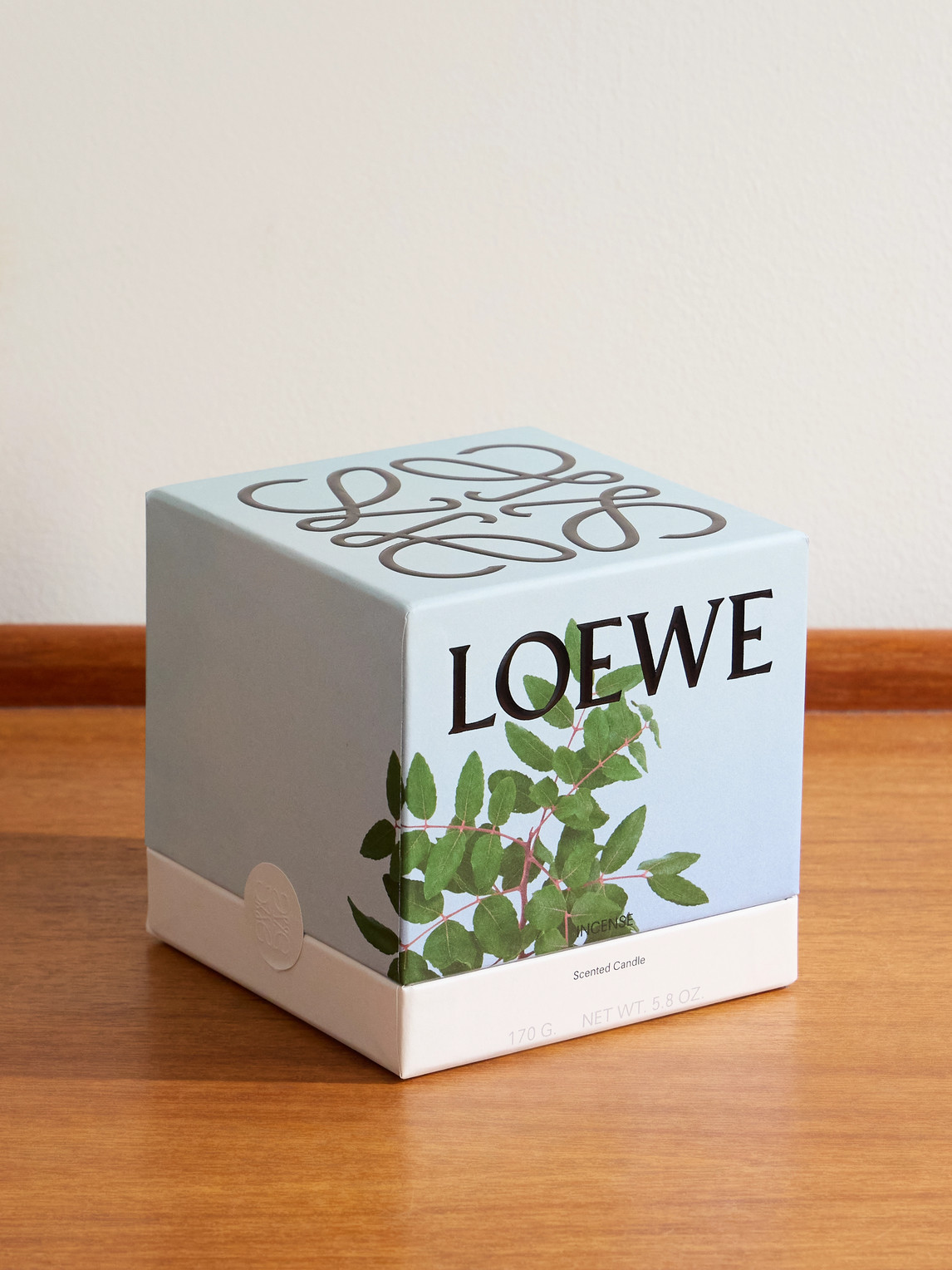  Loewe Perfumes - Incense Small Scented Candle, 170g - Men - Blue 