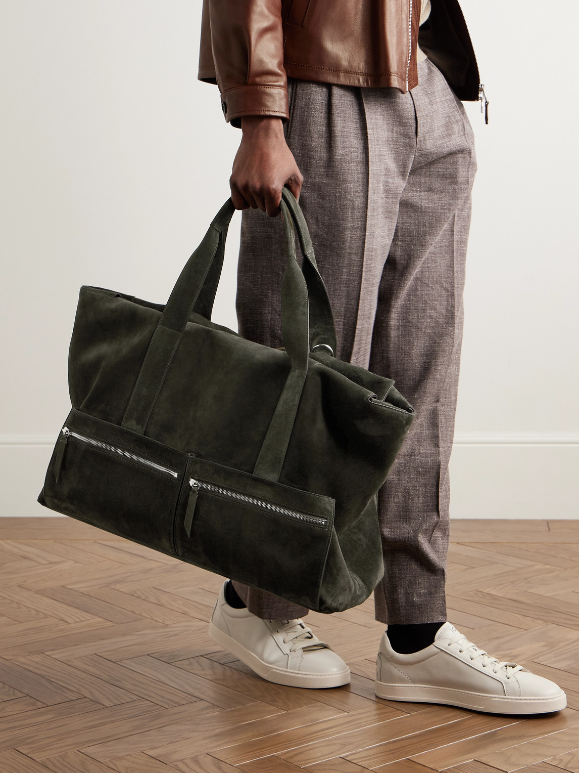 Racer 53 Suede Weekend Bag — 2