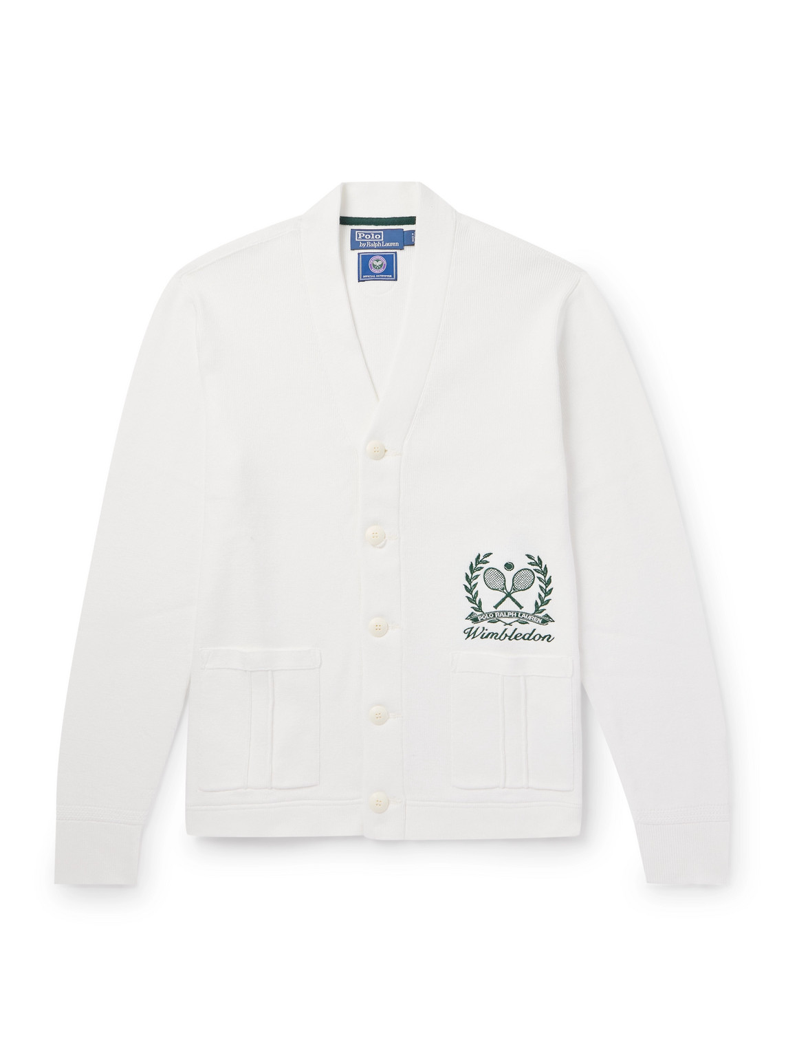 Polo Ralph Lauren X Wimbledon Cotton Crest Cardigan