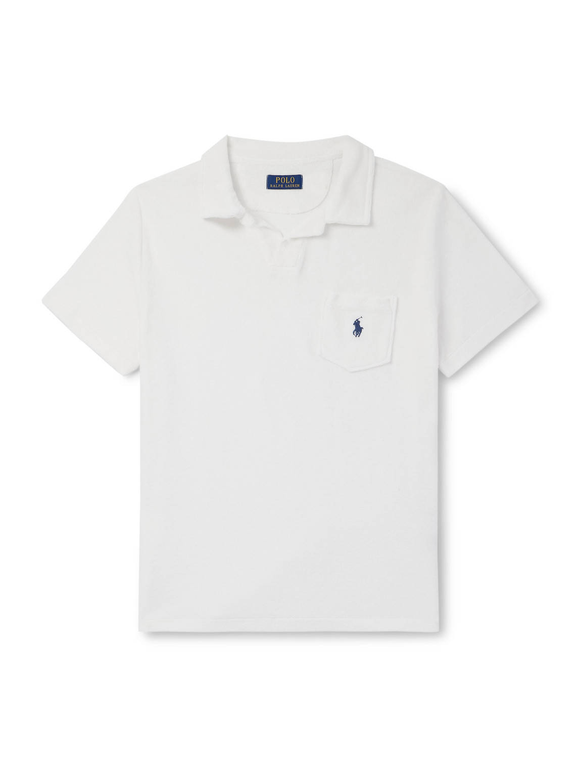 Polo Ralph Lauren - Logo-Embroidered Cotton-Terry Polo Shirt