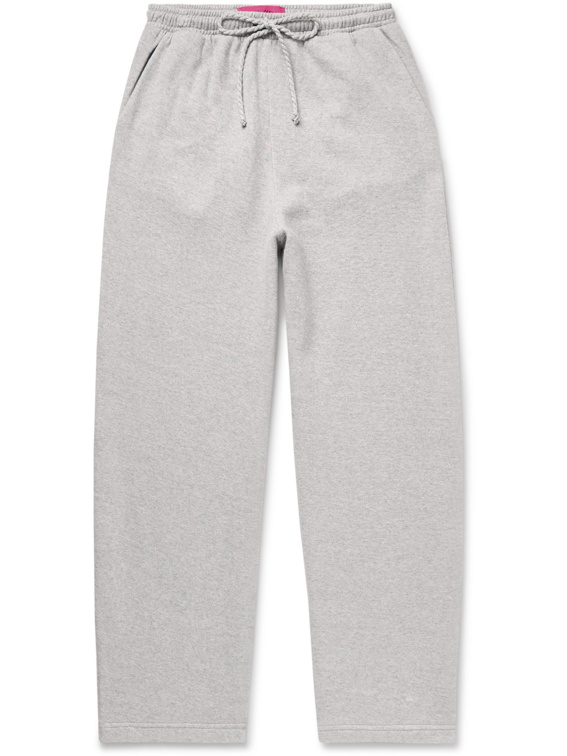 Daily Wide-Leg Cotton and Cashmere-Blend Jersey Sweatpants