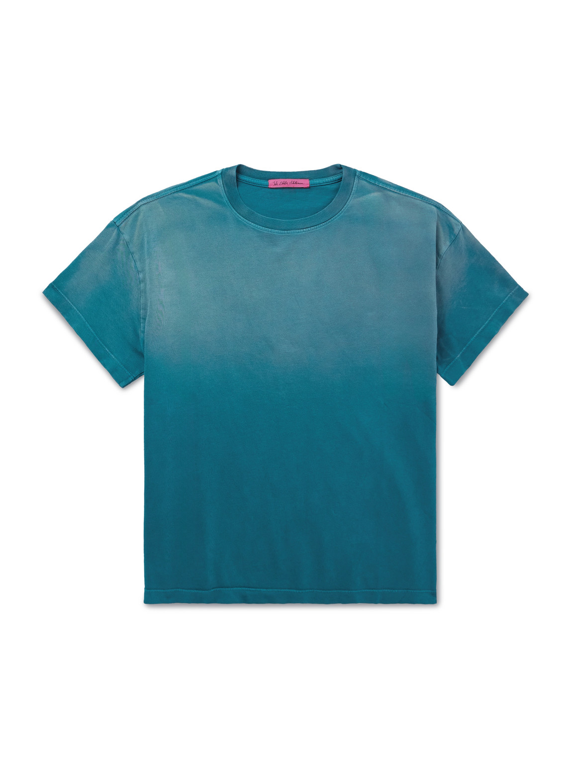 Sun-Bleached Pica Cotton and Cashmere-Blend Jersey T-Shirt