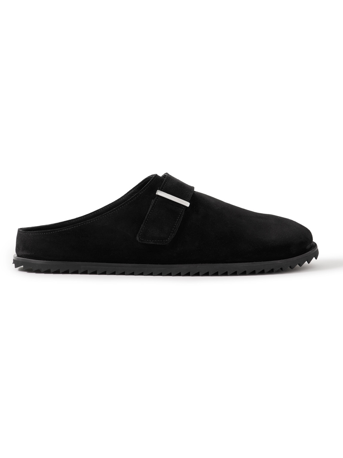 Suede Mules