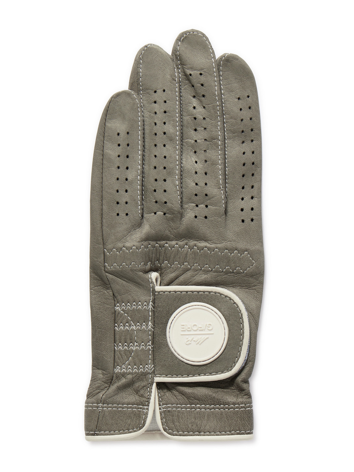 G/FORE Golf Logo-Appliquéd Leather Left Hand Glove
