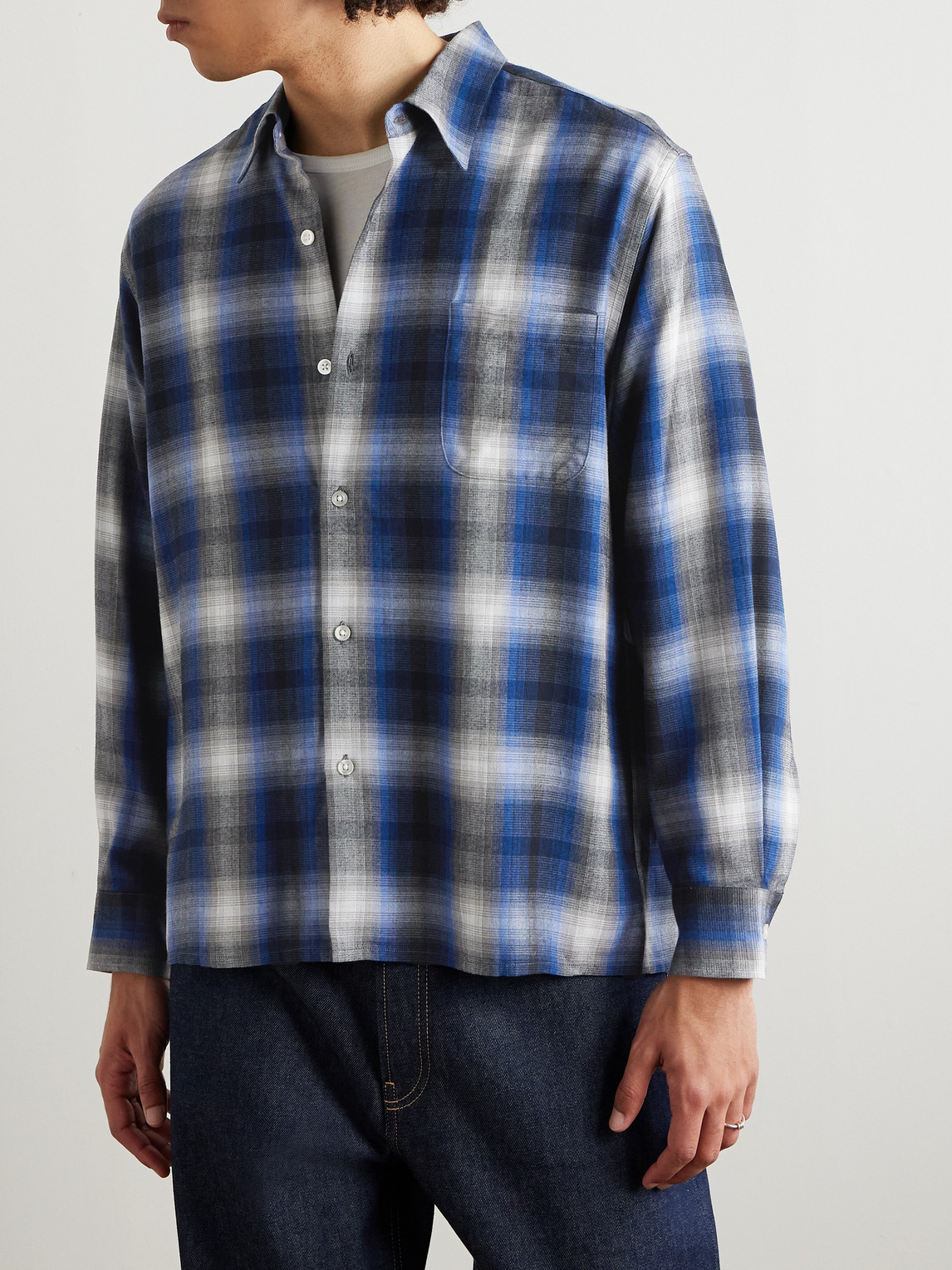 Wacko Maria - Checked Woven Shirt - Curated Menswear