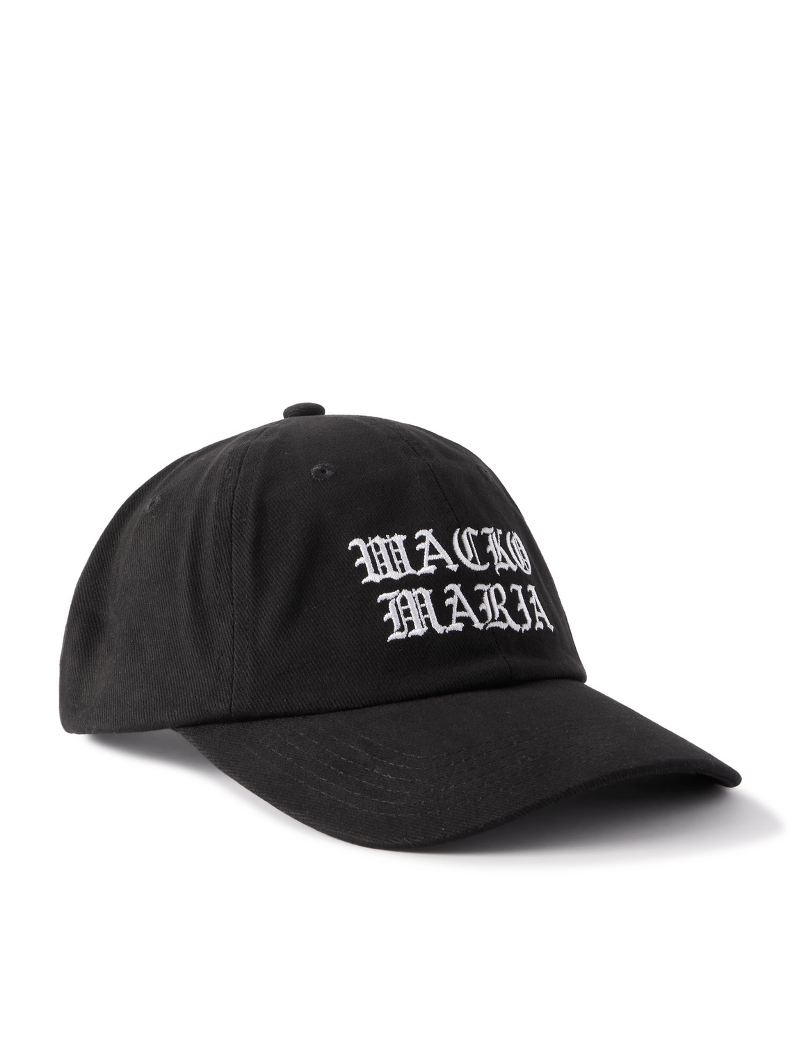 Wacko Maria Logo-embroidered Cotton-twill Baseball Cap