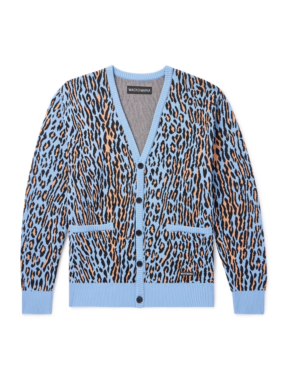 WACKO MARIA STRIPED JACQUARD KNIT CARDIGAN – NCNR WEB STORE