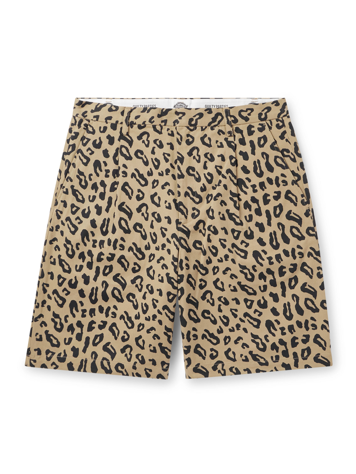 【WACKO MARIA】DICKIES LEOPARD SHORTS WACKO MARIA Prints Its Bold Leopoard Patterns on Dickies
