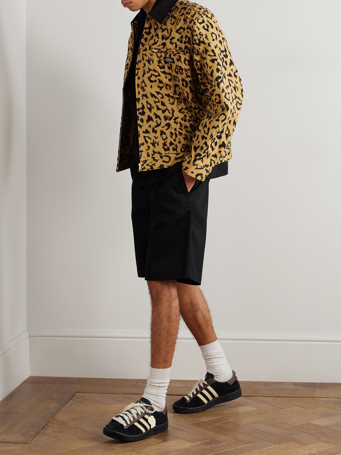 Wacko Maria - Dickies® Straight-Leg Pleated Cotton-Twill Shorts