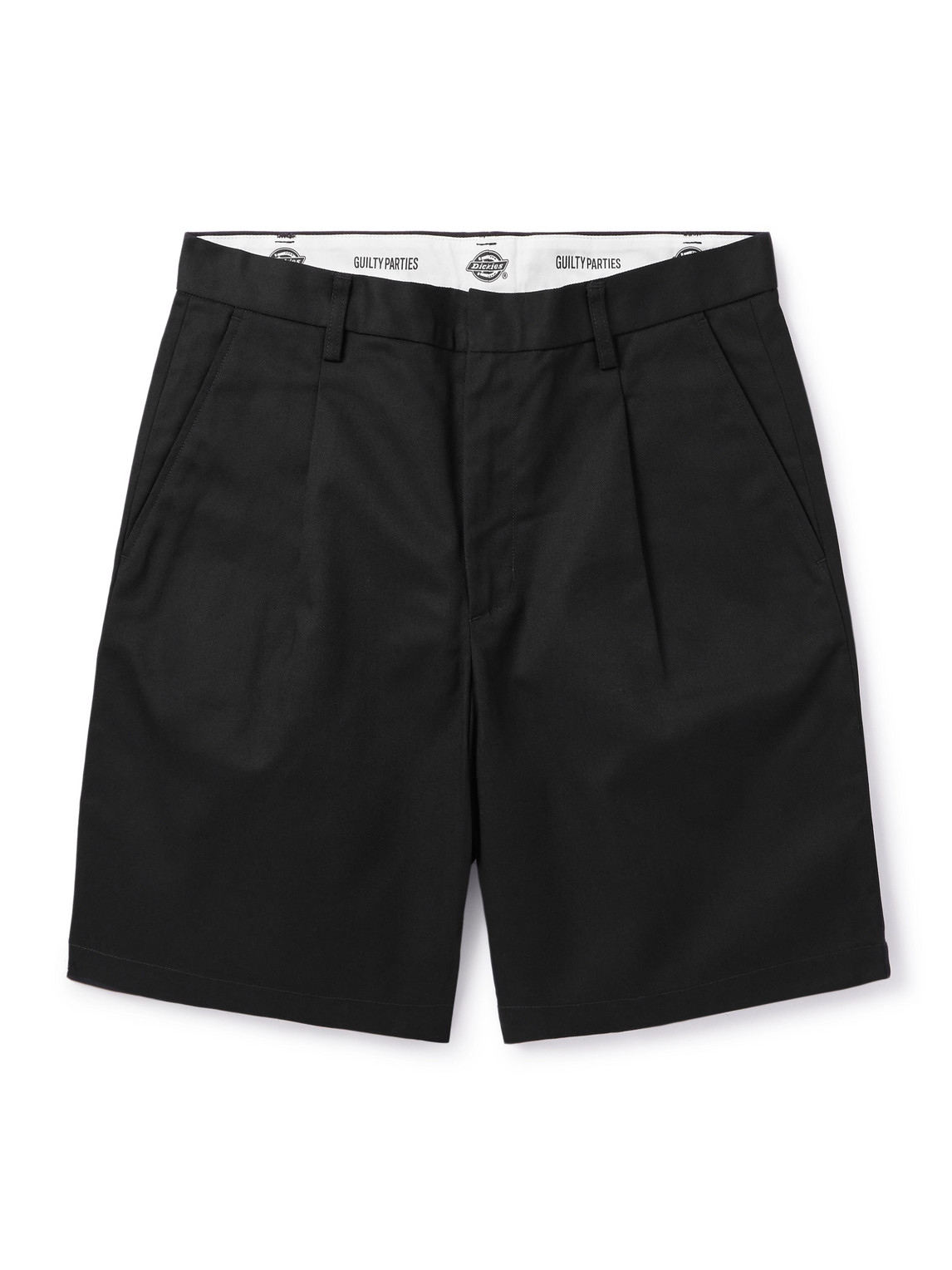Wacko Maria - Dickies® Straight-Leg Pleated Cotton-Twill Shorts