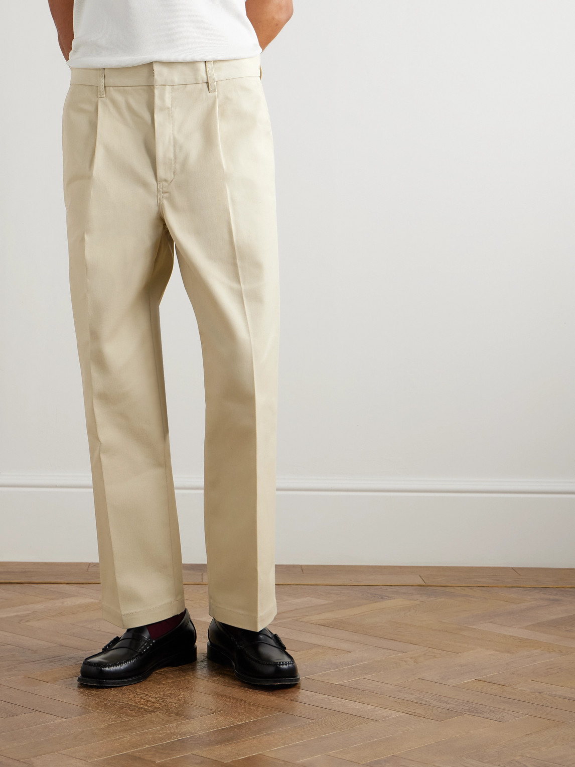 Wacko Maria - Dickies® Straight-Leg Pleated Gabardine Trousers