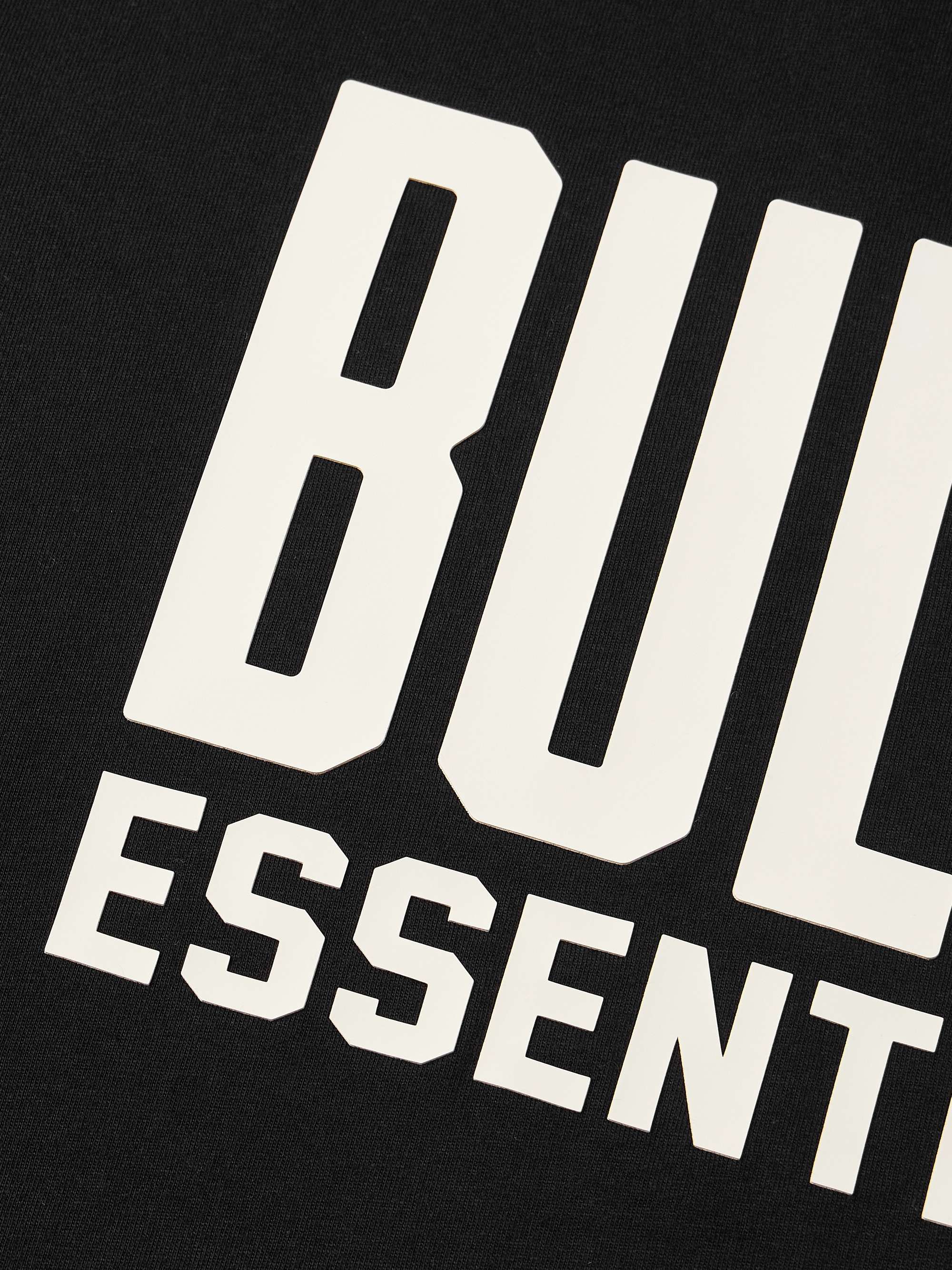 Black + NBA Bulls Appliquéd Cotton-Jersey T-Shirt | FEAR OF