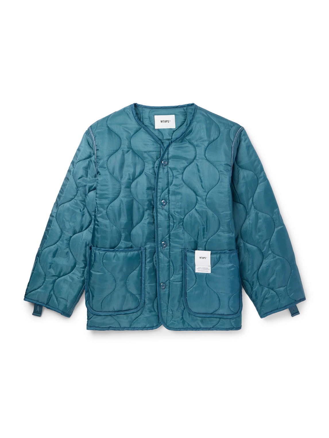 WLJ Logo-Appliquéd Quilted Nylon-Ripstop Jacket