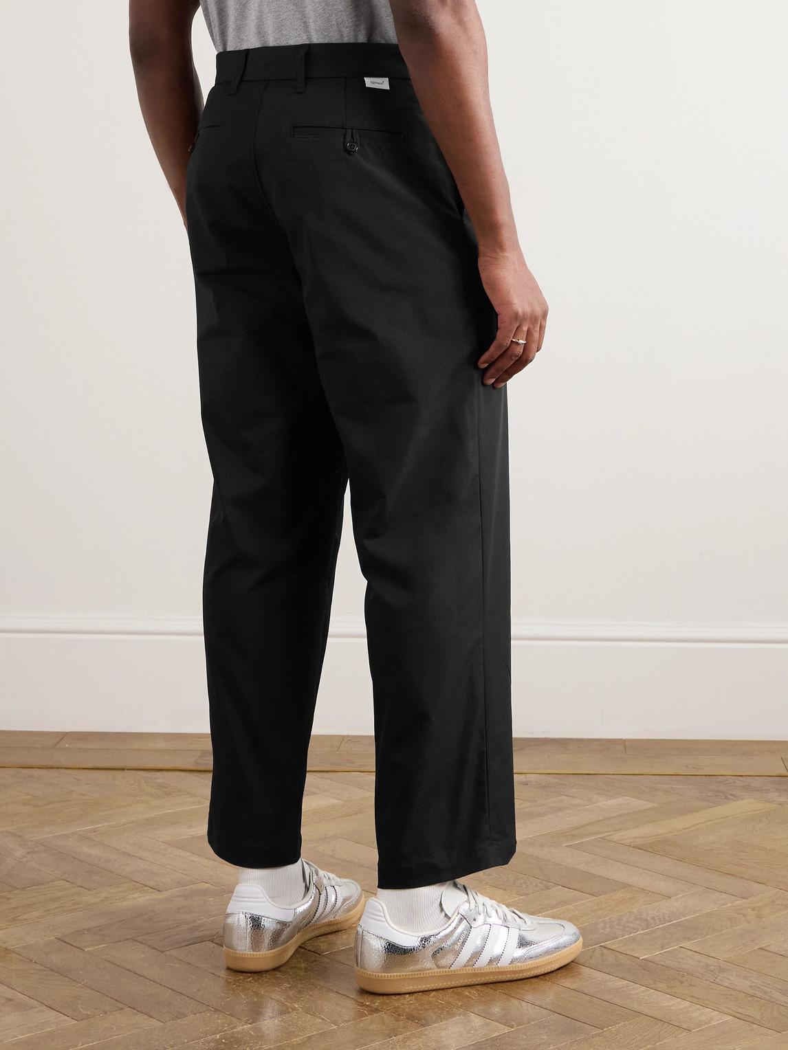 Wtaps Straight-leg Coolmax® Trousers In Black